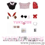 画像2: 勝利の女神:NIKKE　ニケ　BUNNYFAIR2025　ルージュ　アンラッキーラビット　コスプレ衣装　送料無料 (2)