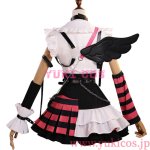 画像3: Vtuber　ホロライブ　兎田ぺこら　堕天使パンク風衣装　コスプレ衣装　送料無料 　 (3)