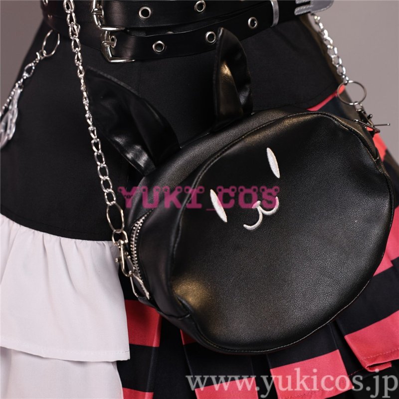 画像9: Vtuber　ホロライブ　兎田ぺこら　堕天使パンク風衣装　コスプレ衣装　送料無料 　 (9)