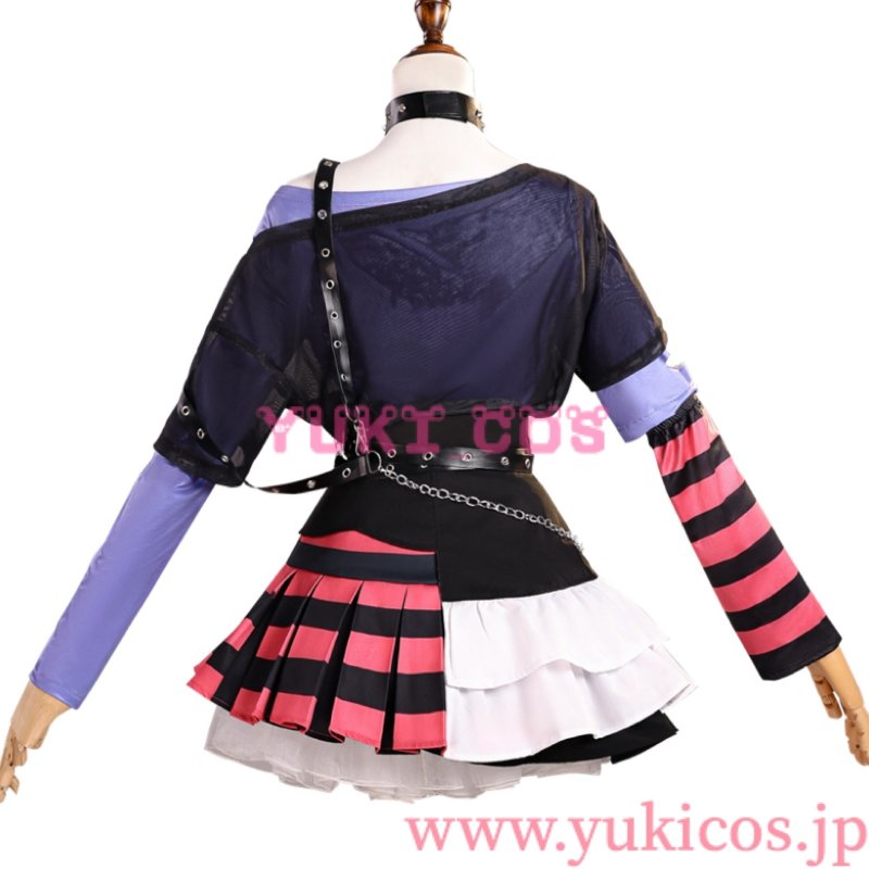 画像6: Vtuber　ホロライブ　兎田ぺこら　堕天使パンク風衣装　コスプレ衣装　送料無料 　 (6)