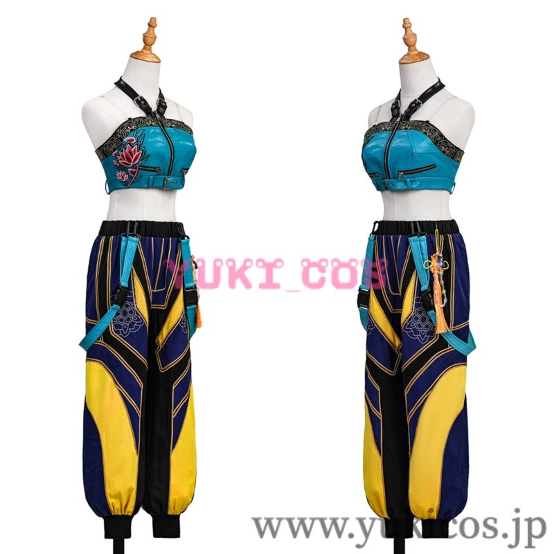 画像3: KPOPガールズ! デーモン・ハンターズ　Kpop Demon Hunters　ゾーイ　コスプレ衣装　送料無料 (3)