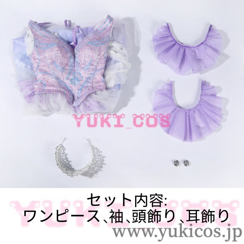 画像2: Wicked2　ウィキッド2　Glinda　グリンダ　コスプレ衣装　送料無料 (2)