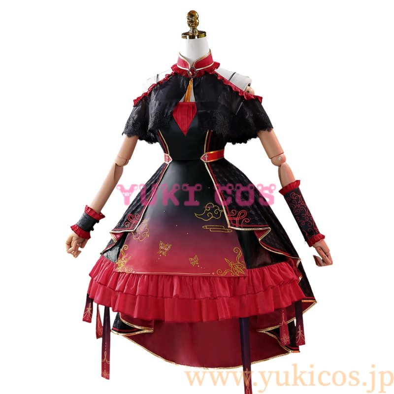 画像1: プロジェクトセカイ　プロセカ　酔いどれ知らず　小豆沢こはね　2DMV衣装　コスプレ衣装　送料無料 (1)