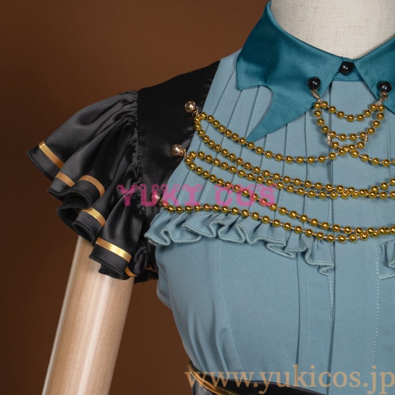 画像5: プロジェクトセカイ　プロセカ　Darkness Festaガチャ　おまんじゅうでリラックス　日野森雫　ファシネイティング・アイドル　コスプレ衣装　送料無料 (5)