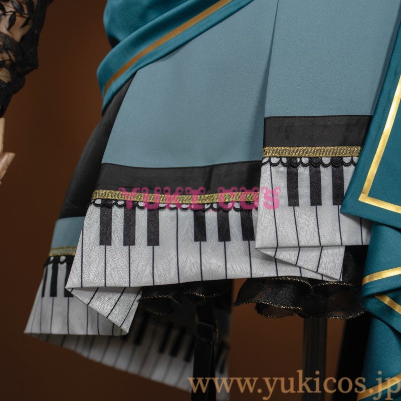 画像7: プロジェクトセカイ　プロセカ　Darkness Festaガチャ　おまんじゅうでリラックス　日野森雫　ファシネイティング・アイドル　コスプレ衣装　送料無料 (7)