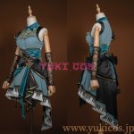 画像3: プロジェクトセカイ　プロセカ　Darkness Festaガチャ　おまんじゅうでリラックス　日野森雫　ファシネイティング・アイドル　コスプレ衣装　送料無料 (3)