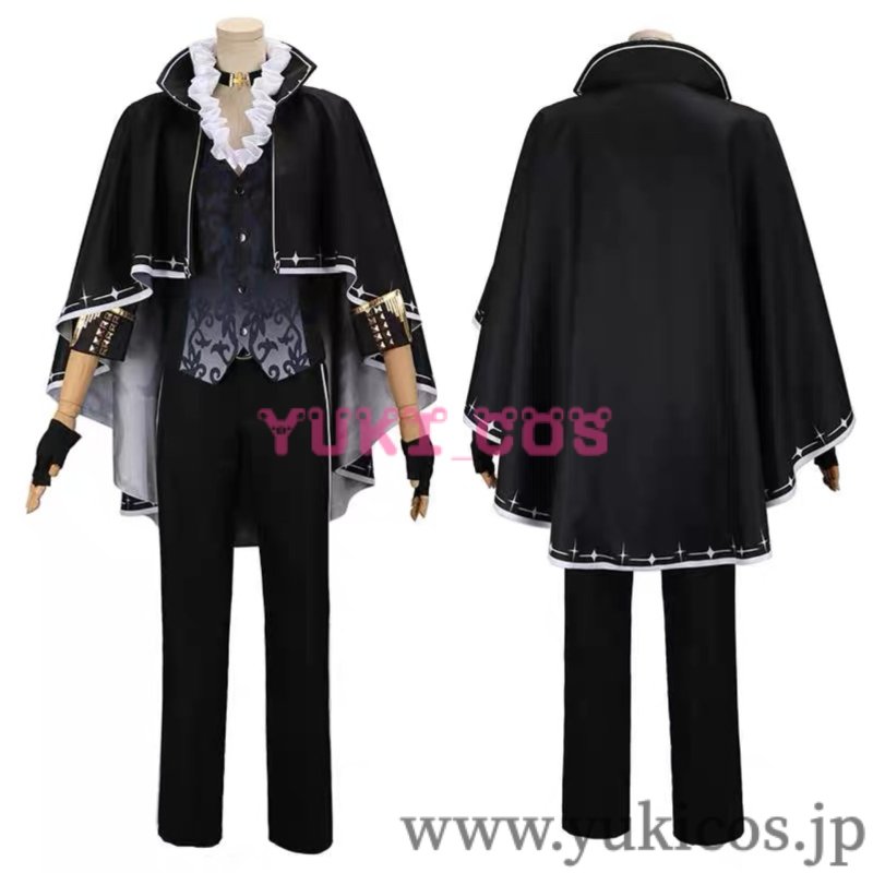 画像1: Vtuber　にじさんじ　ChroNoiR　葛葉　Sugar Hate　シュガーヘイト　MV衣装　コスプレ衣装　送料無料 (1)