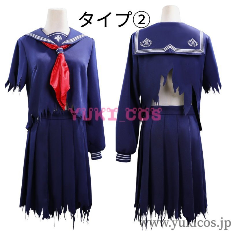 画像9: サイレントヒルf　SILENT HILL f　深水雛子　しみずひなこ　コスプレ衣装　送料無料 　 (9)