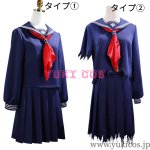 画像1: サイレントヒルf　SILENT HILL f　深水雛子　しみずひなこ　コスプレ衣装　送料無料 　 (1)