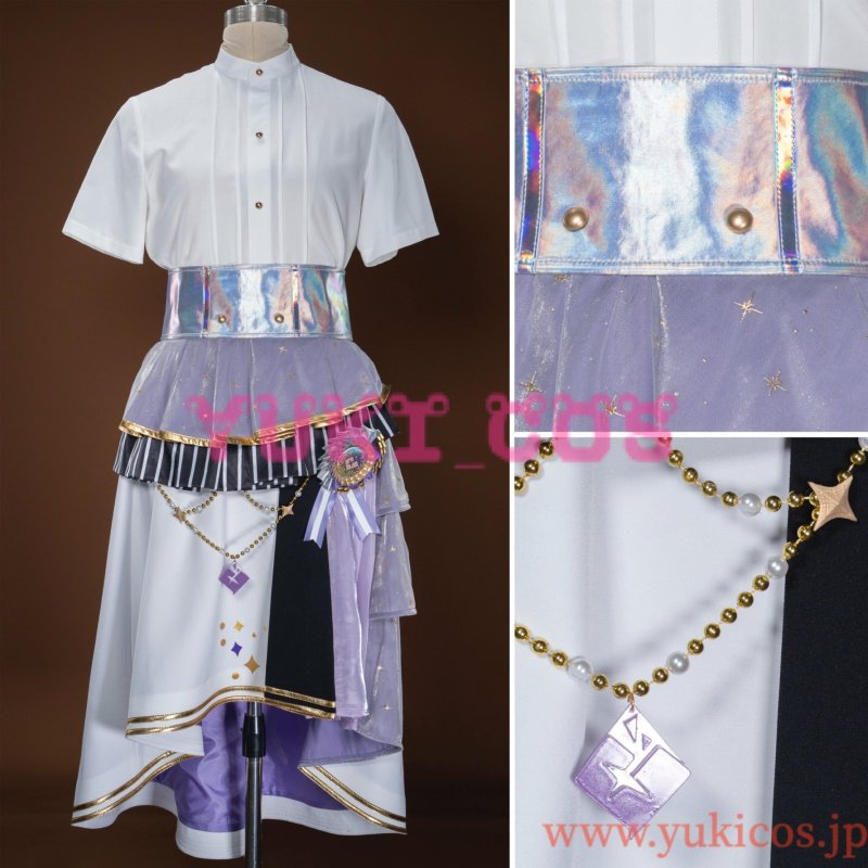 画像4: プロジェクトセカイ　プロセカ　朝比奈まふゆ　五周年感謝祭　コスプレ衣装　送料無料 　 (4)