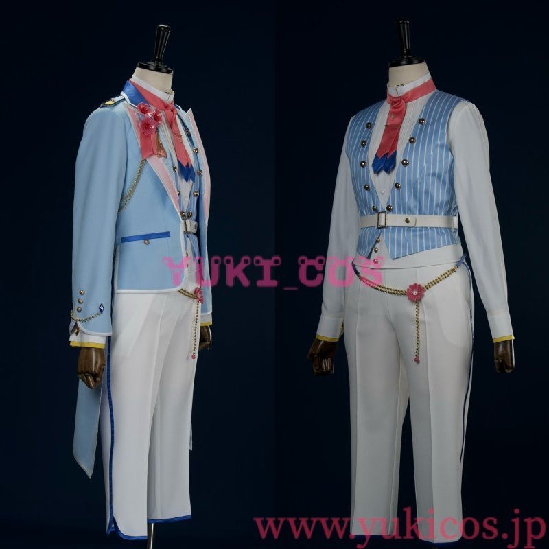 画像4: あんさんぶるスターズ！　あんスタ　イベントエール＊広がるハッピースプリング　サニースプリング　真白友也　ハッピースプリング　仁兎なずな　ジャンピングスプリング　天満光　メリースプリング　紫之創　コスプレ衣装　送料無料 (4)