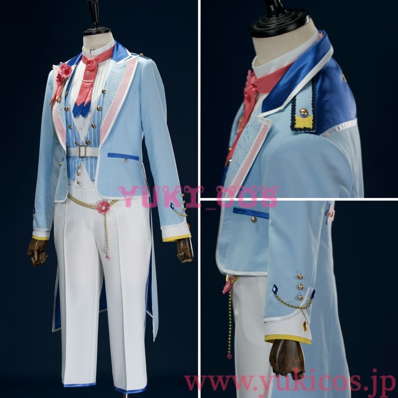 画像6: あんさんぶるスターズ！　あんスタ　イベントエール＊広がるハッピースプリング　サニースプリング　真白友也　ハッピースプリング　仁兎なずな　ジャンピングスプリング　天満光　メリースプリング　紫之創　コスプレ衣装　送料無料 (6)