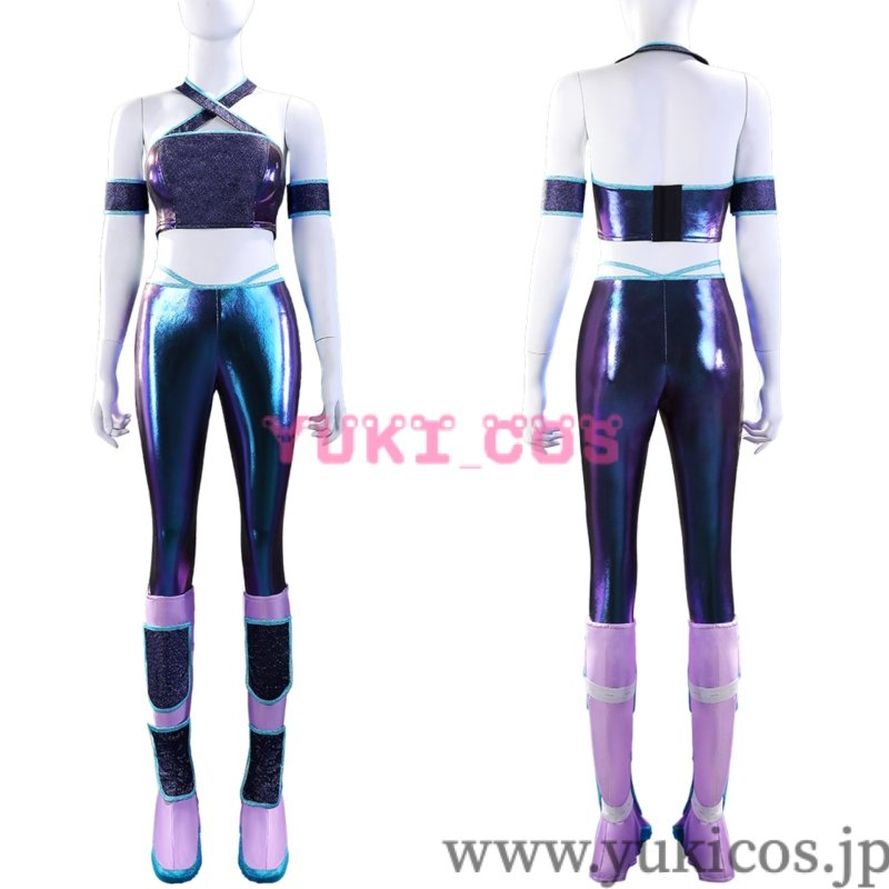 画像1: Winx Club　ウィンクス・クラブ　Tecna　テクナ　コスプレ衣装　送料無料 (1)