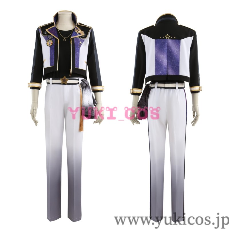 画像1: あんさんぶるスターズ！！　あんスタ　流星隊　南雲鉄虎　新バージョン　コスプレ衣装　送料無料 (1)