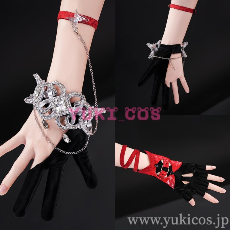 画像11: 恋と深空　Love and Deepspace　ハンターさん　女主人公　MC outfit　midnight blossom　コスプレ衣装　送料無料 (11)