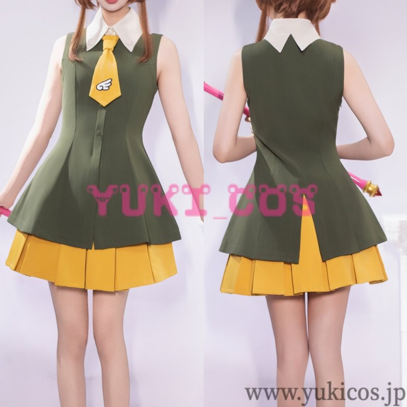 画像9: 劇場版カードキャプターさくら　木之本桜　きのもとさくら　コスプレ衣装　送料無料 (9)