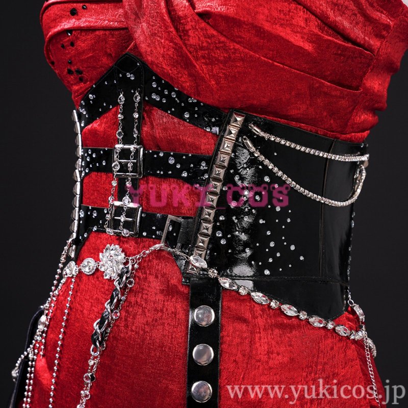 画像7: 恋と深空　Love and Deepspace　ハンターさん　女主人公　MC outfit　midnight blossom　コスプレ衣装　送料無料 (7)