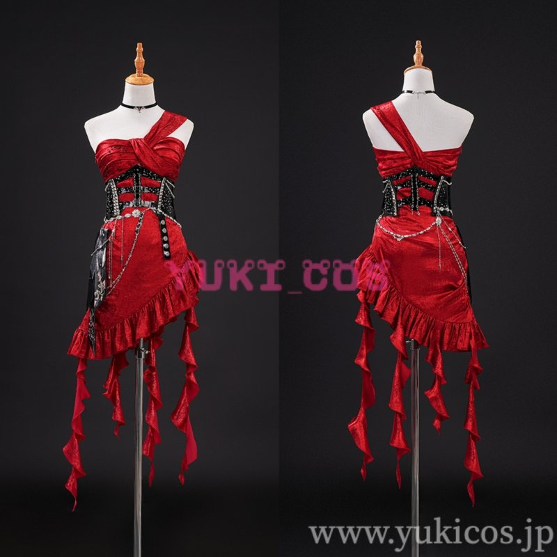 画像1: 恋と深空　Love and Deepspace　ハンターさん　女主人公　MC outfit　midnight blossom　コスプレ衣装　送料無料 (1)