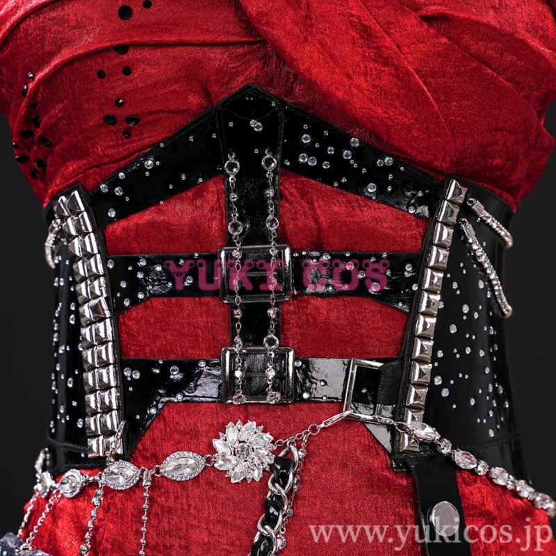 画像5: 恋と深空　Love and Deepspace　ハンターさん　女主人公　MC outfit　midnight blossom　コスプレ衣装　送料無料 (5)