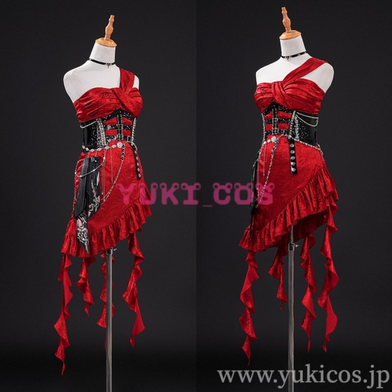 画像3: 恋と深空　Love and Deepspace　ハンターさん　女主人公　MC outfit　midnight blossom　コスプレ衣装　送料無料 (3)