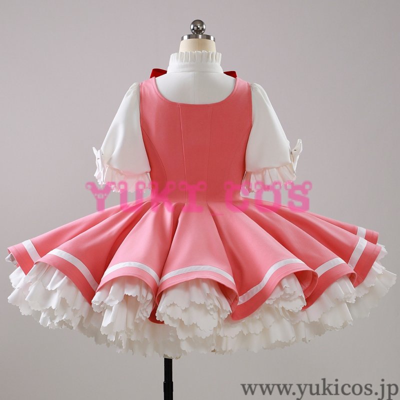 画像4: カードキャプターさくら　木之本桜　きのもとさくら　バトルコスチューム　Catch You Catch Me 　コスプレ衣装　送料無料 (4)