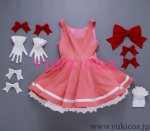 画像10: カードキャプターさくら　木之本桜　きのもとさくら　バトルコスチューム　Catch You Catch Me 　コスプレ衣装　送料無料 (10)