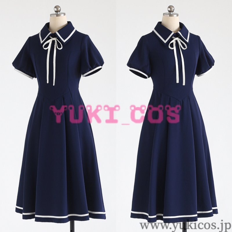 画像3: カードキャプターさくら　木之本桜　きのもとさくら　お出かけ着 　おじいさんの別荘へ　コスプレ衣装　送料無料 (3)