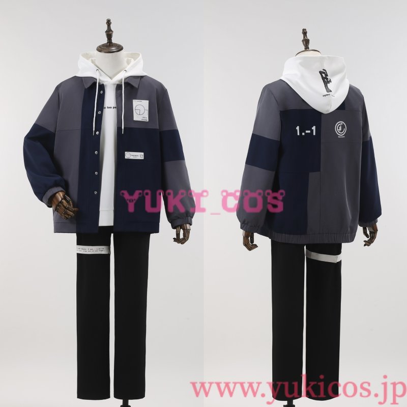 画像1: HUNDRED LINE 最終防衛学園　The Hundred Line Last Defense Academy　ハンドラ　澄野拓海　すみのたくみ　コスプレ衣装　送料無料 (1)