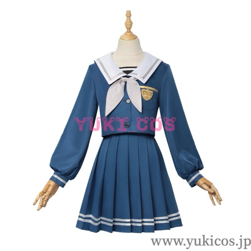 画像1: BanG Dream! It's MyGO!!!!!　バンドリ　若葉睦　わかばむつみ　制服　コスプレ衣装　送料無料 (1)