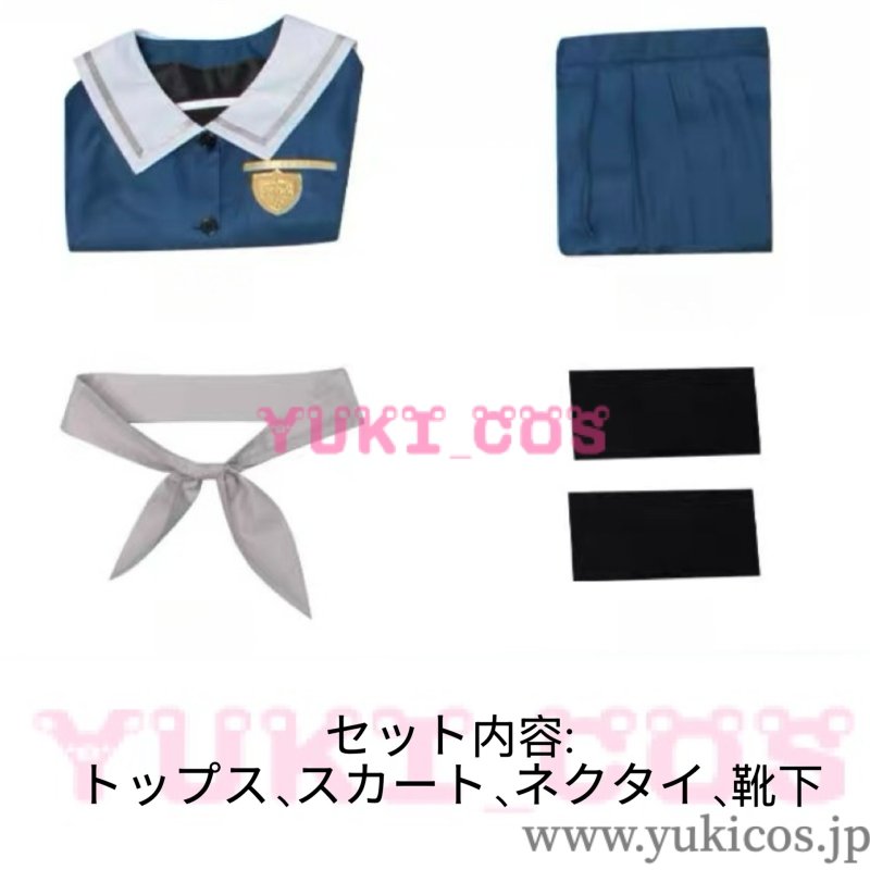 画像2: BanG Dream! It's MyGO!!!!!　バンドリ　若葉睦　わかばむつみ　制服　コスプレ衣装　送料無料 (2)