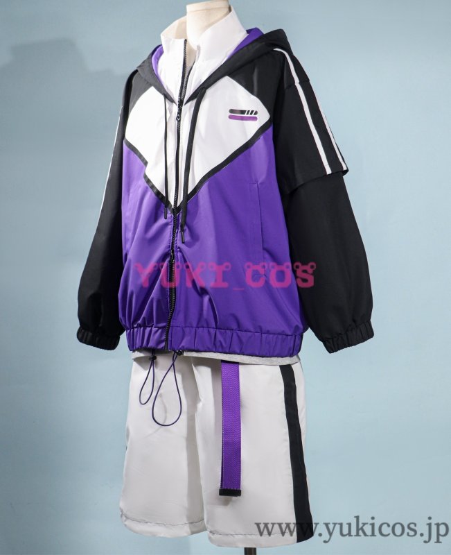 画像3: あんさんぶるスターズ！！　あんスタ　UNDEAD10周年　乙狩アドニス　朔間零　羽風薫　大神晃牙　Brightmeup　運動着　コスプレ衣装　送料無料 (3)