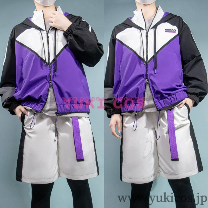 画像15: あんさんぶるスターズ！！　あんスタ　UNDEAD10周年　乙狩アドニス　朔間零　羽風薫　大神晃牙　Brightmeup　運動着　コスプレ衣装　送料無料 (15)