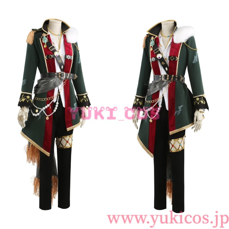 画像3: あんさんぶるスターズ！！　あんスタMusic　感謝祭！幻に眠るVelvet Ship　幽霊船のキャプテン　羽風薫　幽霊船の秘密　朔間零　幽霊船の航路　大神晃牙　幽霊船の行方　乙狩アドニス　コスプレ衣装　送料無料 (3)