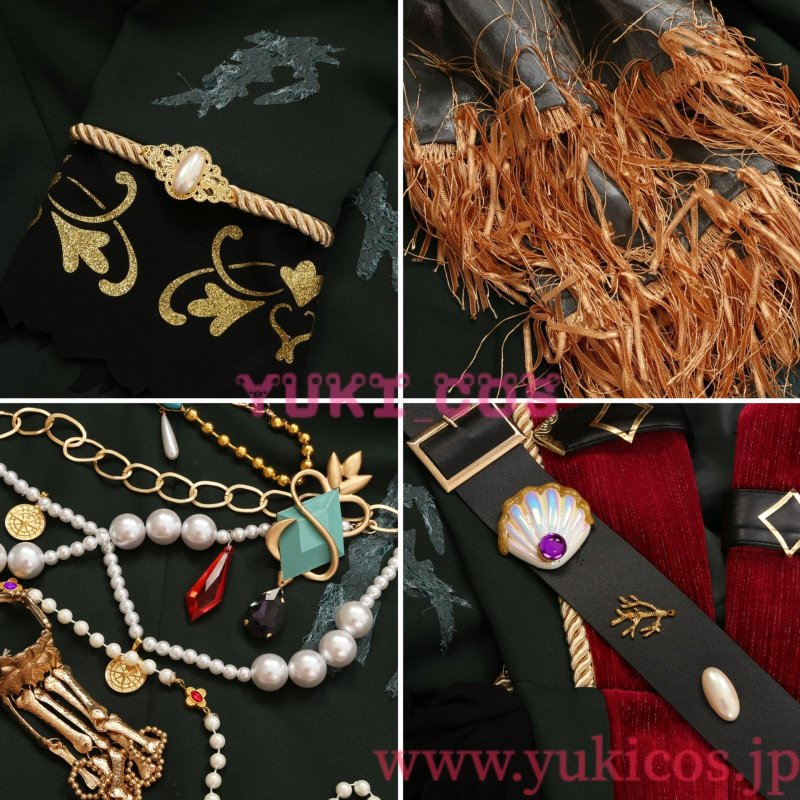 画像20: あんさんぶるスターズ！！　あんスタMusic　感謝祭！幻に眠るVelvet Ship　幽霊船のキャプテン　羽風薫　幽霊船の秘密　朔間零　幽霊船の航路　大神晃牙　幽霊船の行方　乙狩アドニス　コスプレ衣装　送料無料 (20)