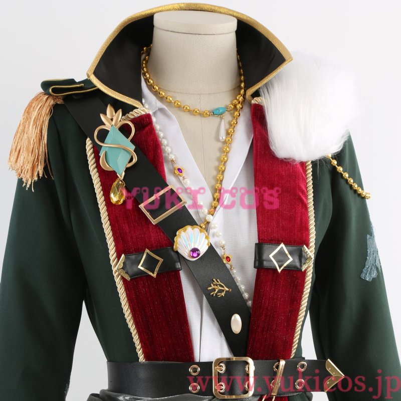 画像4: あんさんぶるスターズ！！　あんスタMusic　感謝祭！幻に眠るVelvet Ship　幽霊船のキャプテン　羽風薫　幽霊船の秘密　朔間零　幽霊船の航路　大神晃牙　幽霊船の行方　乙狩アドニス　コスプレ衣装　送料無料 (4)