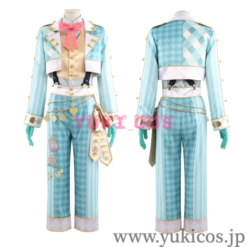 画像1: ツイステッドワンダーランド　ツイステ　薔薇の王国のホワイトラビットフェス　Floyd　フロイド　コスプレ衣装　送料無料 (1)