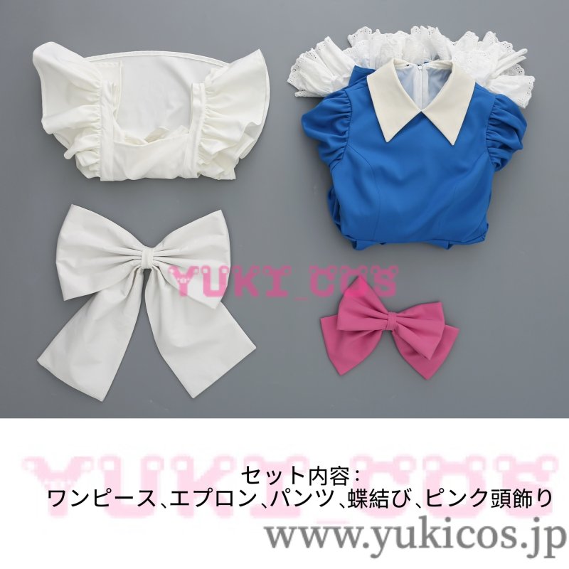 画像2: カードキャプターさくら　木之本桜　きのもとさくら　Alice Dress　コスプレ衣装　送料無料 (2)