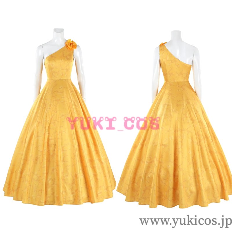 画像1: ズートピア2　Zootopia2　Judy Hopps　ジュディ　yellow dress　コスプレ衣装　送料無料 (1)