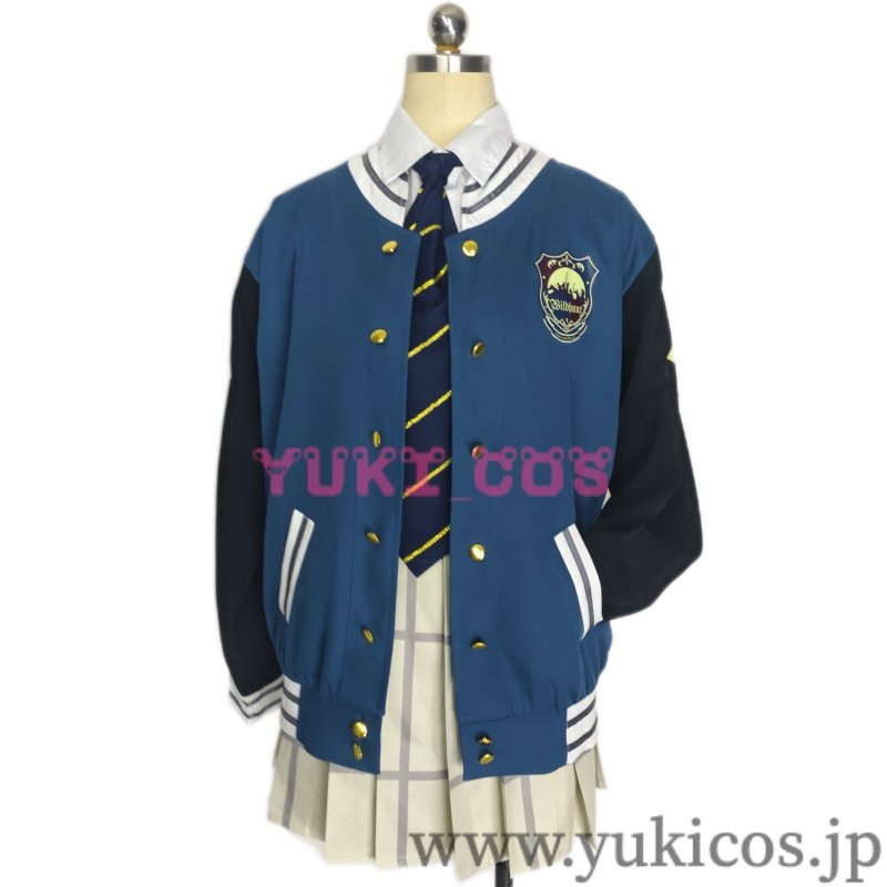 画像1: ブルーアーカイブ　ブルアカ　ワイルドハント芸術学院　薄葉リツ　うすばリツ　コスプレ衣装　送料無料 (1)