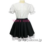 画像5: メイド教育　琉璃川椿　メイド服　コスプレ衣装　送料無料 (5)