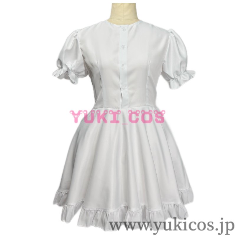 画像4: メイド教育　琉璃川椿　メイド服　コスプレ衣装　送料無料 (4)