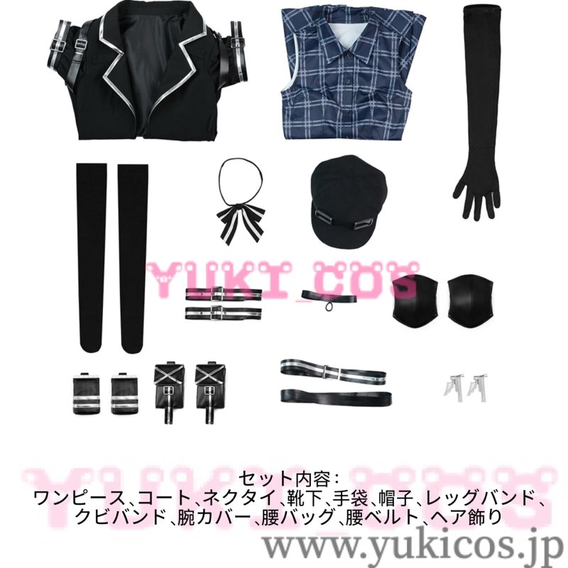 画像2: 魔法少女ノ魔女裁判　まのさば　黒部ナノカ　コスプレ衣装　送料無料　高級版 (2)