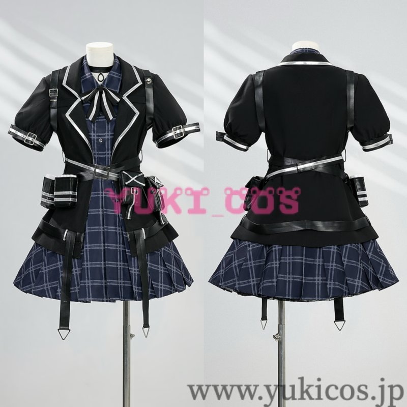 画像1: 魔法少女ノ魔女裁判　まのさば　黒部ナノカ　コスプレ衣装　送料無料　高級版 (1)