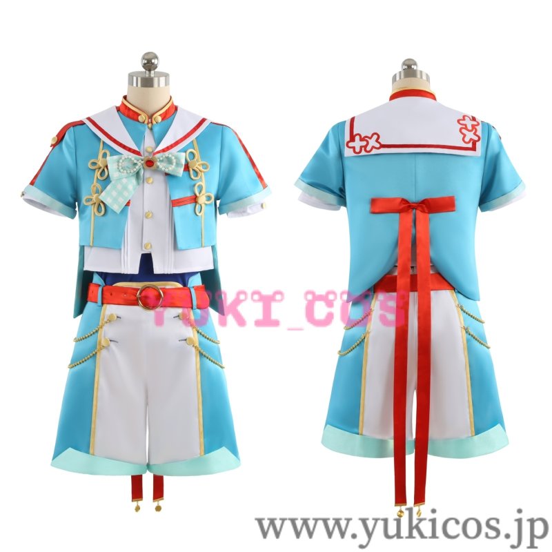 画像1: あんさんぶるスターズ！！　あんスタMusic　感謝祭！届けたいRaRaRa＊Station　RaRaRa＊Realization　真白友也　RaRaRa＊Mission　紫之創　RaRaRa＊Question　仁兎なずな　RaRaRa＊Action　天満光　コスプレ衣装　送料無料 (1)