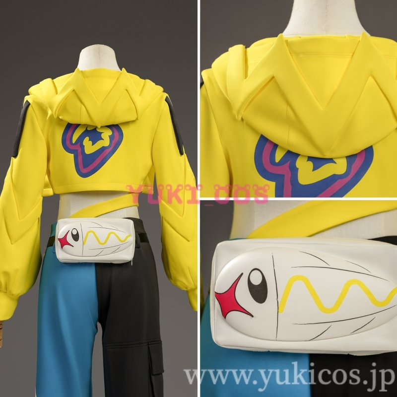 画像6: ポケットモンスター　Pokémon LEGENDS Z-A　ポケモンレジェンズゼットエー　Canari　カナリィ　コスプレ衣装　送料無料 (6)