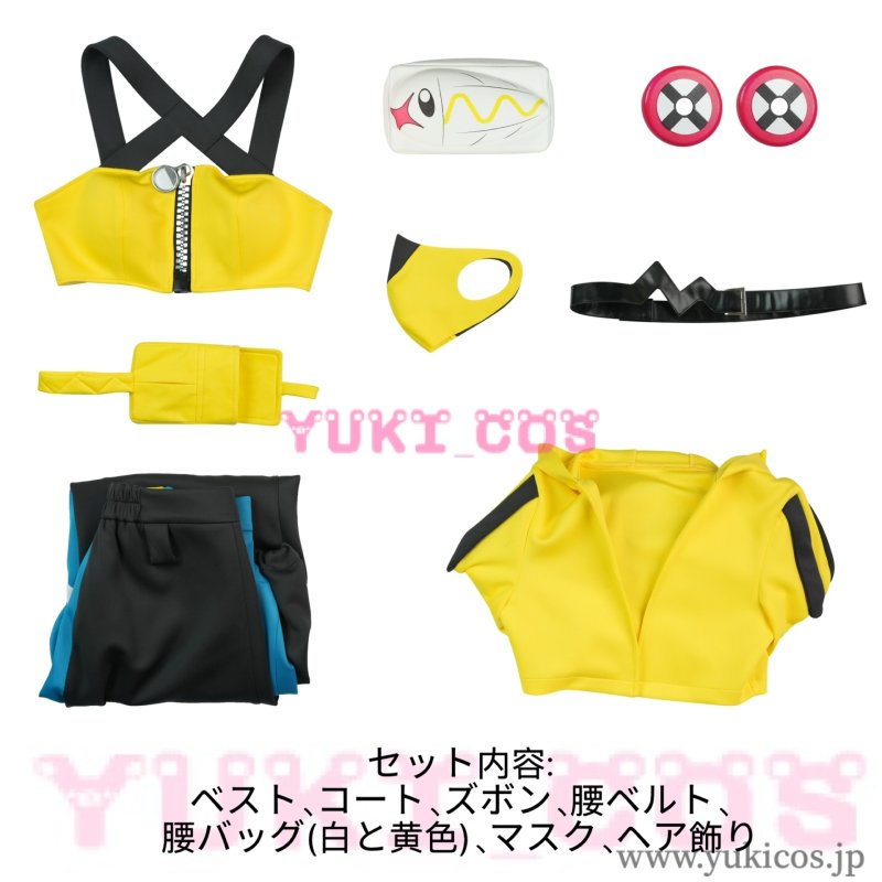 画像2: ポケットモンスター　Pokémon LEGENDS Z-A　ポケモンレジェンズゼットエー　Canari　カナリィ　コスプレ衣装　送料無料 (2)