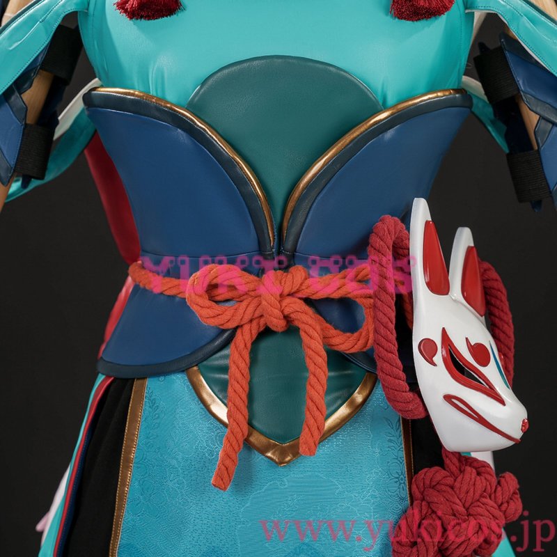 画像8: オーバーウォッチ2　Overwatch2　Inari Kiriko　稲荷キリコ　コスプレ衣装　送料無料 (8)