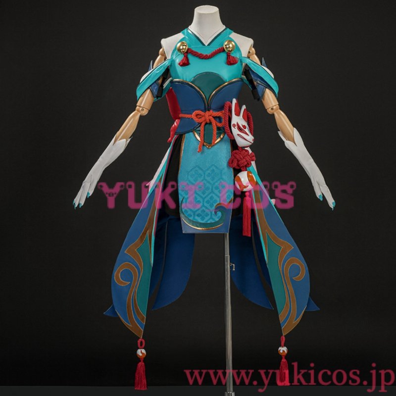 画像1: オーバーウォッチ2　Overwatch2　Inari Kiriko　稲荷キリコ　コスプレ衣装　送料無料 (1)