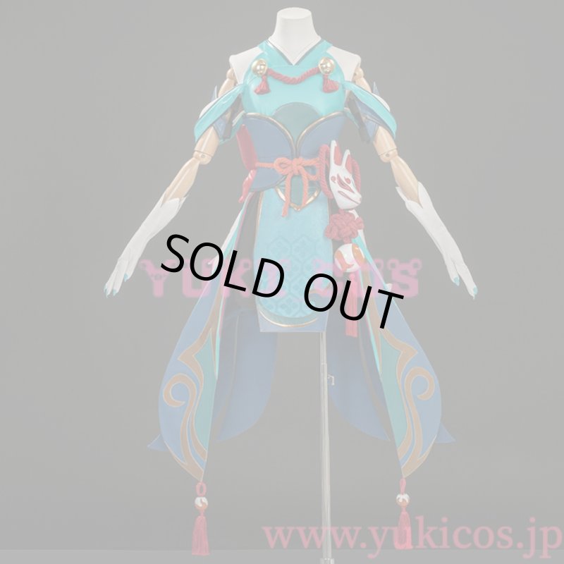 画像1: オーバーウォッチ2　Overwatch2　Inari Kiriko　稲荷キリコ　コスプレ衣装　送料無料 (1)