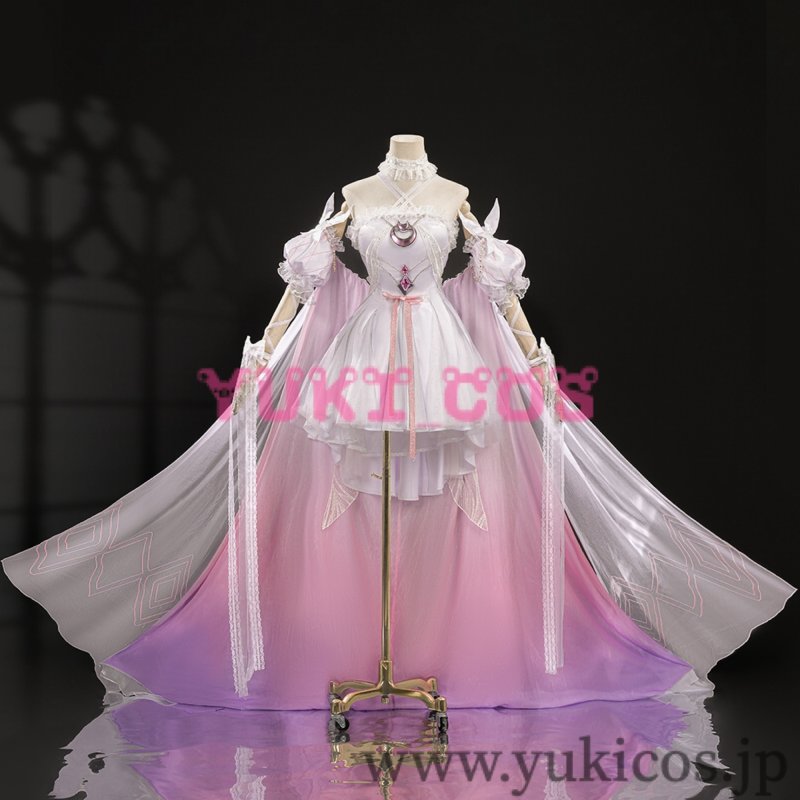 画像1: 原神　Genshin　げんしん　Columbia　コロンビーナ　月の少女　少女　Fes 2026　コスプレ衣装　送料無料 (1)